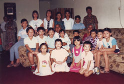 with children